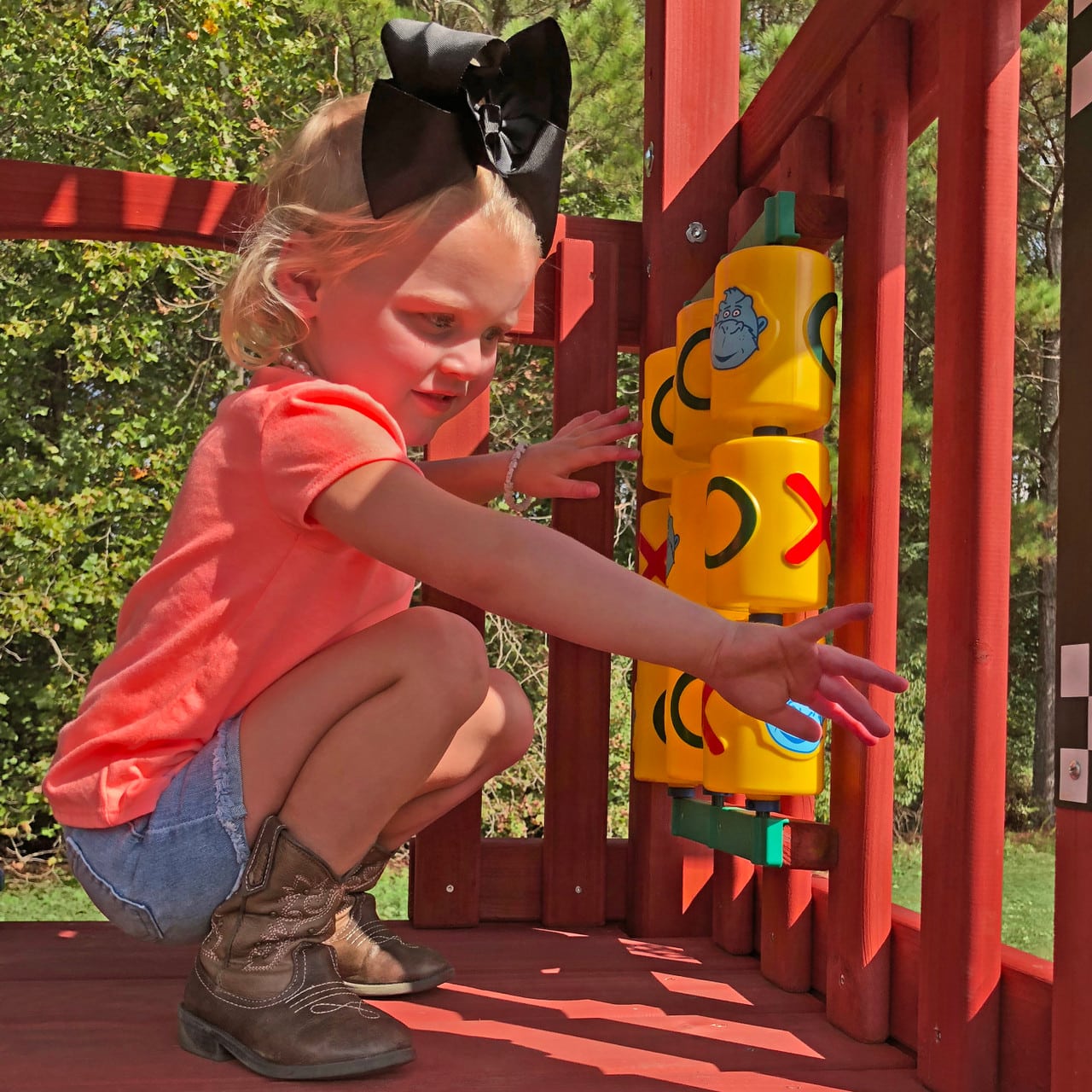 Sun Palace Swing Set